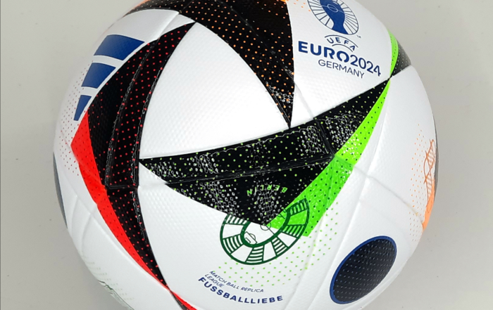 A close-up of the UEFA European Football Championship 2024 Fussballiebe. Bildersindtoll, CC0, via Wikimedia Commons